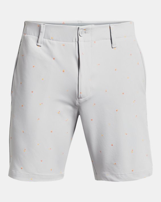 Men's UA Iso-Chill Printed Shorts, Gray, pdpMainDesktop image number 6